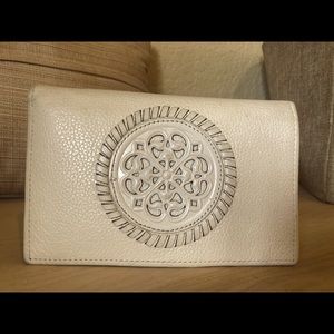 Brighton Ferrara Folio Leather Wallet Snow White